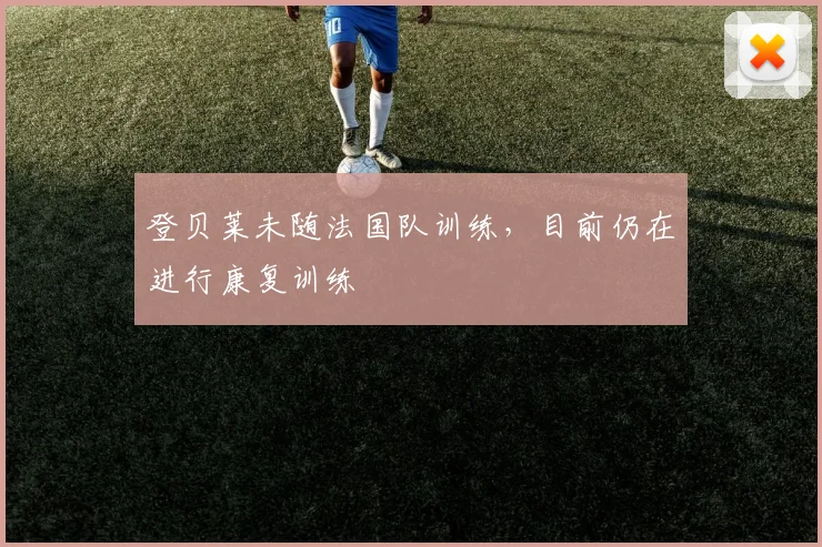 登贝莱未随法国队训练，目前仍在进行康复训练